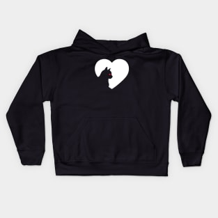 Cat Heart Kids Hoodie